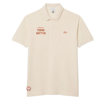 Men's Roland Garros Terre Battue Tennis Polo,Apparel,Lacoste,,,Tennis Express,PH0349-K74-3