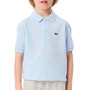 Boys' Regular Fit Petit Pique Tennis Polo-Apparel-Lacoste-PJ2909-S25-T01-Tennis Express
