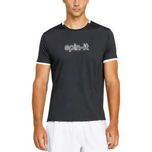 Men's Ronaldo Short Sleeve Pickleball Tee-Apparel-Spin-It-PM3233-OSC9_1-Tennis Express