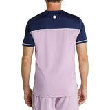 Men's Lionel Short Sleeve Pickleball Tee Lavender Mist and Chalk-Apparel-Spin-It-PM3234-LCS9_2-Tennis Express