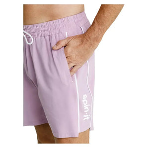 Men's David 7 Inch Pickelball Shorts Lavender Mist-Apparel-Spin-It-PM6307-2969_3-Tennis Express
