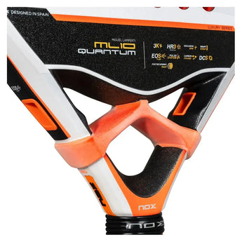 ML10 Quantum 3k Padel Racquet-Padel Racquets-Nox-PML10LUXQ25-4-Tennis Express