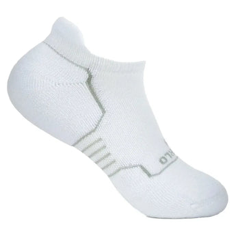 Light Cushion No Show Tab Pickleball Socks White-Socks-Thorlo-PNS000-110-1-Tennis Express