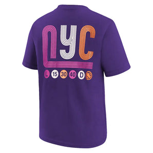 Juniors' NYC Core Short Sleeve Tennis Tee,Apparel,Nike,,,Tennis Express,PO31635-NKTN-2