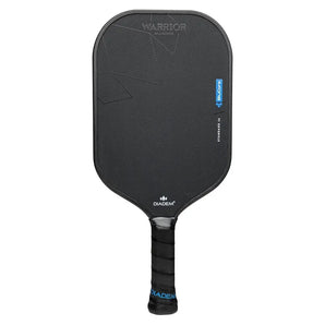 Warrior BluCore v3 Standard 14mm Pickleball Paddle Black-Racquets-Diadem-PP20023-Tennis Express