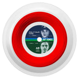 POLYTOUR FIRE 130/16G Tennis String Reel Red,Strings,Yonex,Red,16,Tennis Express,PTFIRE130R-1