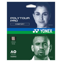 POLYTOUR Pro Tennis String,Strings,Yonex,Warm Gray,16,Tennis Express,PTGPYX-291-SET-16-1