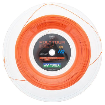 POLYTOUR REV Tennis String Reel Bright Orange-Strings-Yonex-PTGRV-BOR-1-Tennis Express