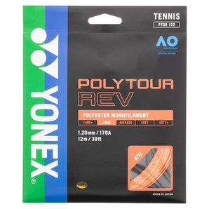 POLYTOUR REV Tennis String Bright Orange-Strings-Yonex-PTGRV-BOSET-1-Tennis Express
