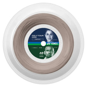 POLYTOUR Pro Tennis String Reel,Strings,Yonex,Warm Gray,16,Tennis Express,PTPYX-291R-16-1