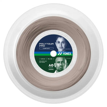 POLYTOUR Pro Tennis String Reel,Strings,Yonex,Warm Gray,16L,Tennis Express,PTPYX-291R-16L-1