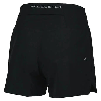 Womens Base Level Performance Tennis Short Black-Apparel-Paddletek-PTW01-BU24-1-Tennis Express