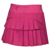 Womens Performance Tennis Skort Fuchsia-Apparel-Paddletek-PTW03-FU24-2-Tennis Express