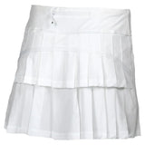 Womens Performance Tennis Skort White-Apparel-Paddletek-PTW03-WU24-2-Tennis Express