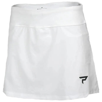 Womens Performance Tennis Skort White-Apparel-Paddletek-PTW03-WU24-Tennis Express