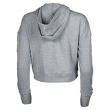 Womens Cropped Fleece Tennis Hoodie Glacier Gray-Apparel-Paddletek-PTW09-GU24-2-Tennis Express