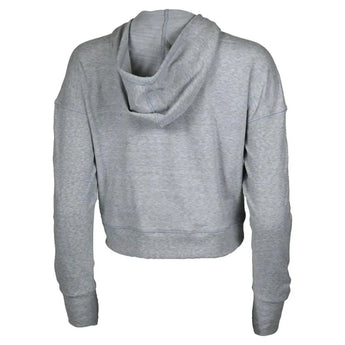 Womens Cropped Fleece Tennis Hoodie Glacier Gray-Apparel-Paddletek-PTW09-GU24-2-Tennis Express