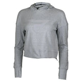 Womens Cropped Fleece Tennis Hoodie Glacier Gray-Apparel-Paddletek-PTW09-GU24-Tennis Express