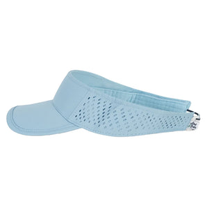 Women's Performance Visor Tennis Light Blue, Ame and Lulu, Tennis Express, PV174-B-1