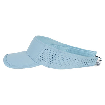 Women's Performance Visor Tennis Light Blue, Ame and Lulu, Tennis Express, PV174-B-1
