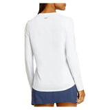 Women's Friday Long Sleeve Pickleball Top-Apparel-Spin-It-PX3165-B_-Chalk1-Tennis Express