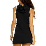 Women's Tiff Sleeveless Hooded Pickleball Dress Onyx-Apparel-Spin-It-PX3194-9008S25-1-Tennis Express