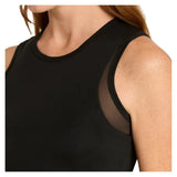 Women's Yana Cropped Pickleball Tank with Bra-Apparel-Spin-It-PX3224-B-B3-Tennis Express