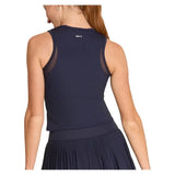Women's Yana Cropped Pickleball Tank with Bra-Apparel-Spin-It-PX3224-B-N3-Tennis Express