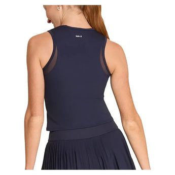 Women's Yana Cropped Pickleball Tank with Bra-Apparel-Spin-It-PX3224-B-N3-Tennis Express