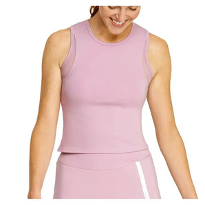 Women's Yana Cropped Pickleball Tank with Bra-Apparel-Spin-It-PX3224-S25-2969-3-Tennis Express