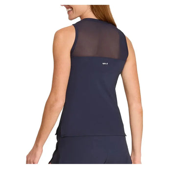 Women's Jaedyn Tennis Tank with Bra-Apparel-Spin-It-PX3225-B-N2-Tennis Express
