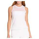 Women's Jaedyn Tennis Tank with Bra-Apparel-Spin-It-PX3225-B-W-Tennis Express