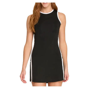 Women's Susannah Pickleball Dress Onyx-Apparel-Spin-It-PX3229-9009B1-Tennis Express