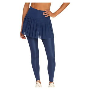Women's Allegro Hi-Rise Pickleball Skegging-Apparel-Spin-It-PX6267-B-N-Tennis Express