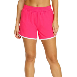 Women's Heath Tennis Shorts with Briefs Vivid Pink-Apparel-Spin-It-PX6283-3808S25-Tennis Express