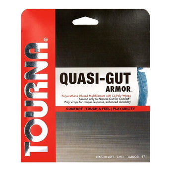 Quasi Gut Armour 16G Tennis String Blue-Strings-Tourna-QGUTA-17-SET-11-Tennis Express