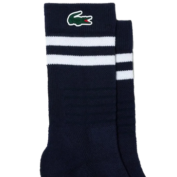Men's Knitted Pique Technical Tennis Socks-Socks-Lacoste-RA1095-S25-166-1-Tennis Express