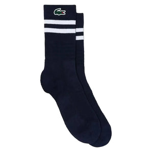 Men's Knitted Pique Technical Tennis Socks-Socks-Lacoste-RA1095-S25-166-Tennis Express