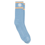Unisex Roland Garros Players Tennis Socks,Socks,Lacoste,3I1 Abyss Blue/Blossom,6.5/8.5,Tennis Express,RA6364-3I1
