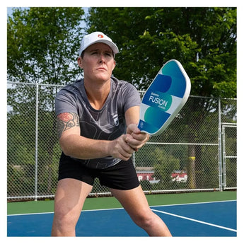 Fusion Power Pickleball Paddle Blue and Green-Racquets-Gamma-RFPOW12-2-Tennis Express