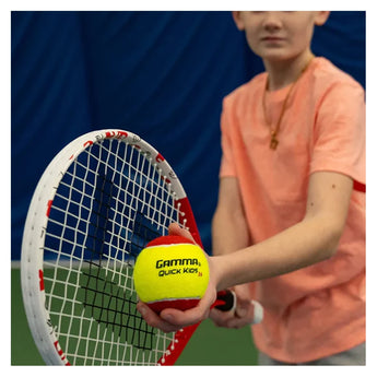 Quick Kids 21 Inch Junior Racquet-Racquets-Gamma-RGJQK23-1_cfadd062-484e-4d71-919b-2f3bccf0d34b-Tennis Express