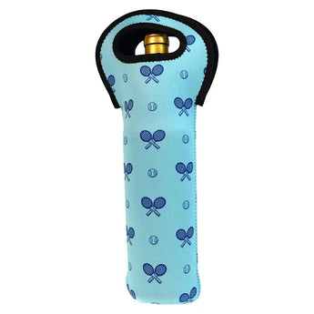 Tennis Wine Tote Clear Skies Blue-Bags-Racquet Inc-RITG189-2-Tennis Express