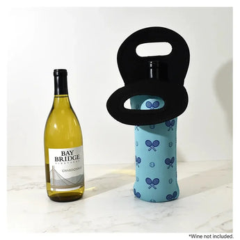 Tennis Wine Tote Clear Skies Blue-Bags-Racquet Inc-RITG189-4-Tennis Express