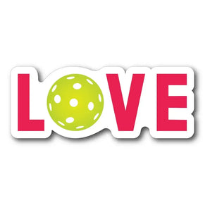 Pickleball Love Magnet Pink-Accessories-Racquet Inc-RITG222-Tennis Express