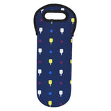 Pickleball Wine Tote Navy-Bags-Racquet Inc-RITG250-Tennis Express
