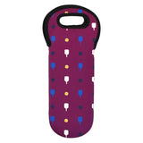 Pickleball Wine Tote Plum-Bags-Racquet Inc-RITG252-Tennis Express