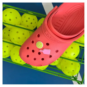 Pickleball Shoe Charms Pink-Accessories-Racquet Inc-RITG285-2-Tennis Express