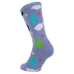 Pickleball Socks Light Blue-Socks-Racquet Inc-RITG64-1-Tennis Express