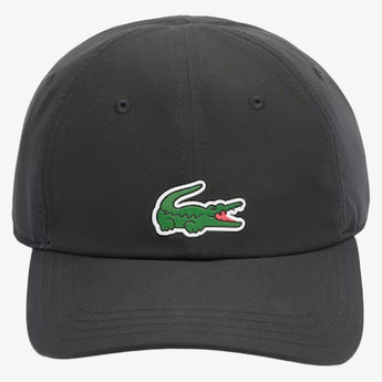 Men's Novak Djokovic Tennis Cap Black,Apparel,Lacoste,,,Tennis Express,RK2450-031BF26-2