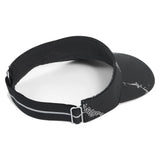 Women's Players Tennis Visor Black, Lacoste, Tennis Express, RK6762-031F26-1